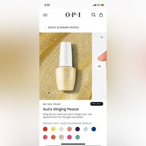 OPI PRO Suzi’s Slinging Mezcal